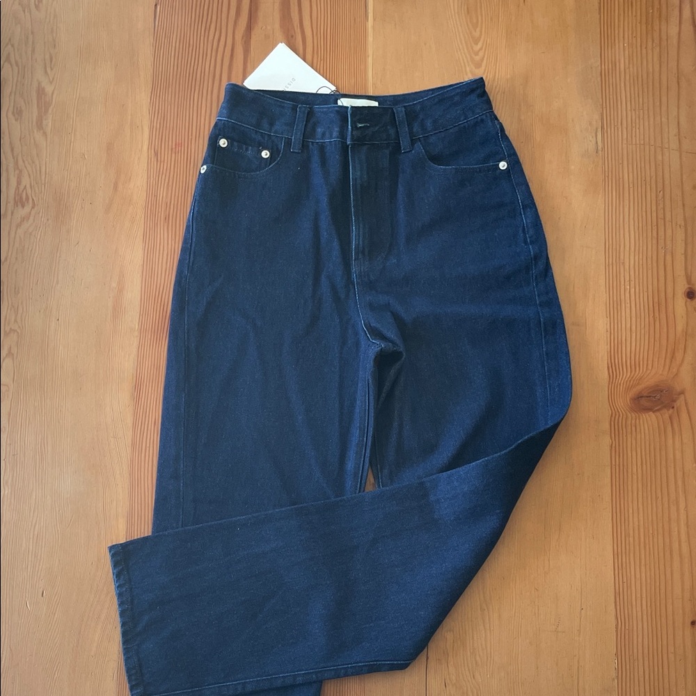 DISSH Finn Indigo Twisted Seam Jeans